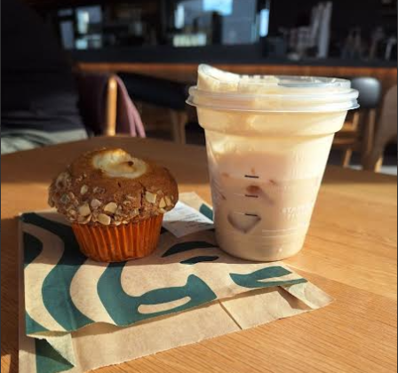 Starbucks offers a variety of fall treats like these that were purchased by Natalia Duggan. Some Norwalk students and staff members are excited to enjoy treats such as these. 