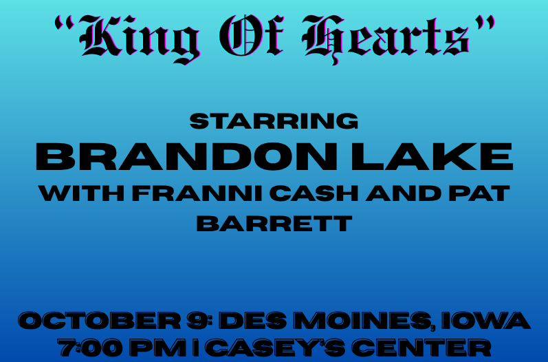 Brandon Lake to perform in Des Moines